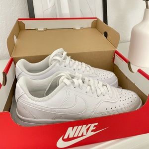 White Platform Nike air force